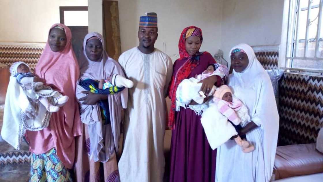 After having 4 kids in 6 weeks, Bauchi carpenter wants to father 40 (see photos) After having 4 kids in 6 weeks, Bauchi carpenter wants to father 40 (see photos)