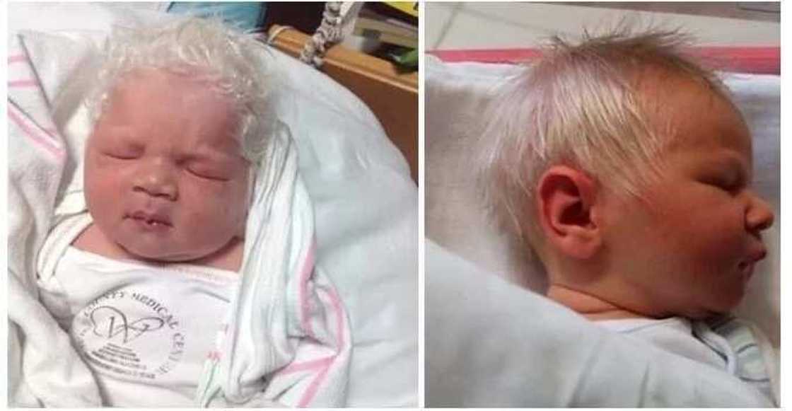 Gray-Haired Baby Born and is Adorable!