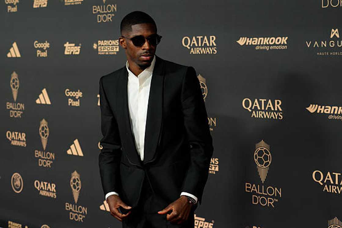 Ousmane Dembele of France and Paris Saint-Germain attends the 69th Ballon D'Or Photocall at Theatre Du Chatelet on September 22, 2025 in Paris, France Ousmane Dembele of France and Paris Saint-Germain attends the 69th Ballon D'Or Photocall at Theatre Du Chatelet on September 22, 2025 in Paris, France