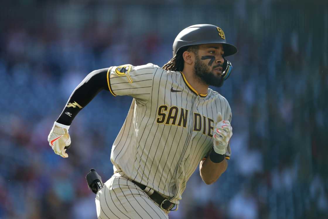 Baseball superstar Fernando Tatis Jr had financial backing early in his career and part of his earnings will go back to those investors -- a model that is gaining traction in professional sports Baseball superstar Fernando Tatis Jr had financial backing early in his career and part of his earnings will go back to those investors -- a model that is gaining traction in professional sports