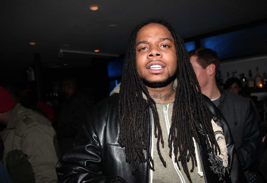 Music producer King Louie attends Highline Ballroom