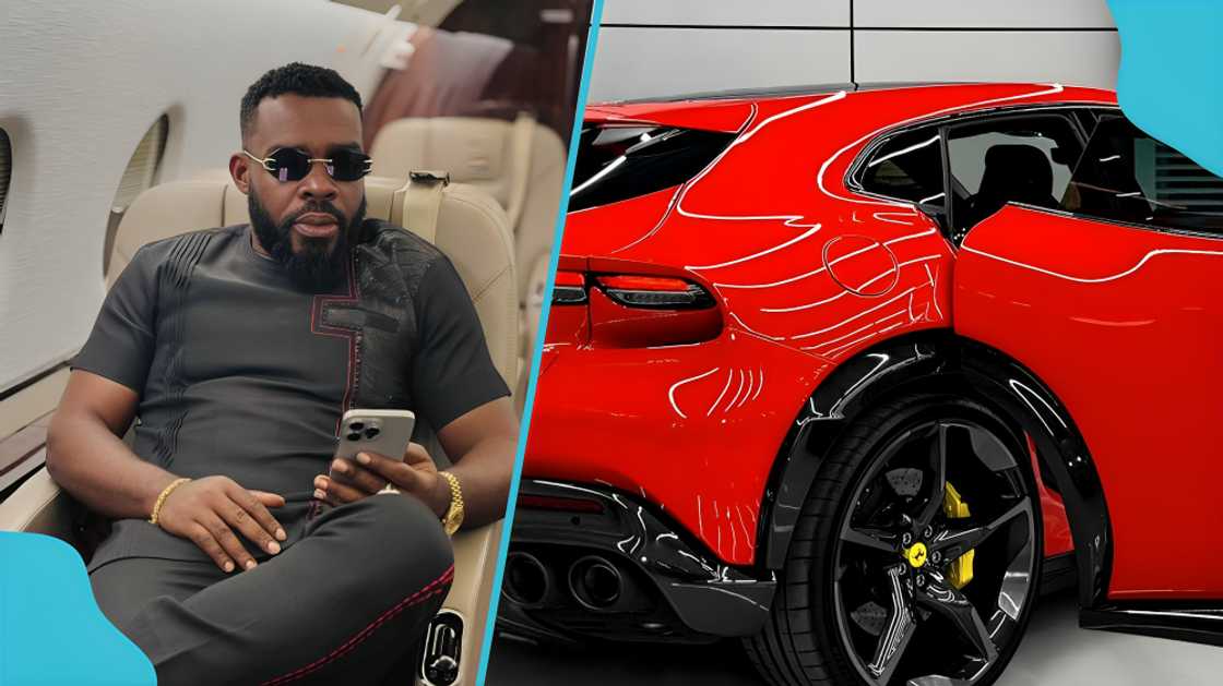RNAQ, Food banks in Ghana, Philanthropist, Ferrari, G-Wagon, Richard Nii Armah Quaye, Luxurious cars in Ghana, Lamborghini's in Ghana RNAQ, Food banks in Ghana, Philanthropist, Ferrari, G-Wagon, Richard Nii Armah Quaye, Luxurious cars in Ghana, Lamborghini's in Ghana