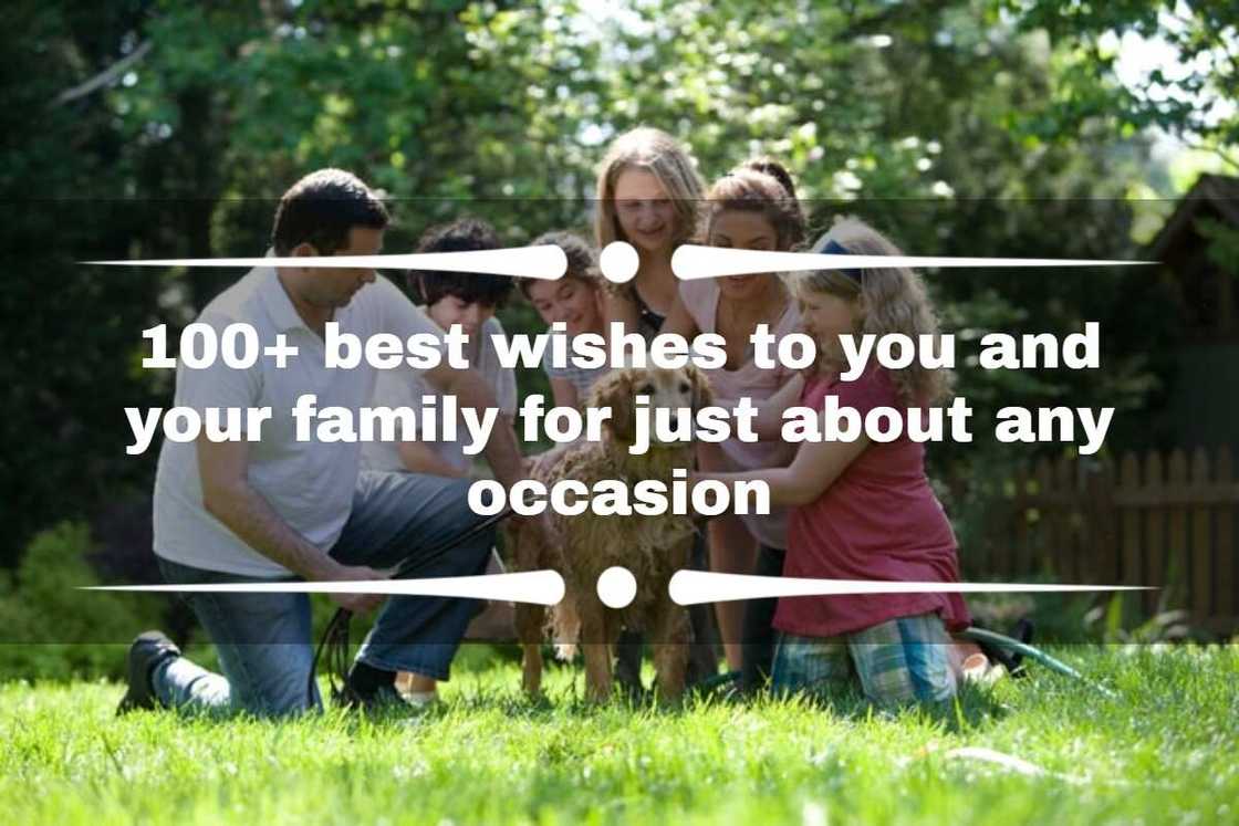 best wishes to you and your family