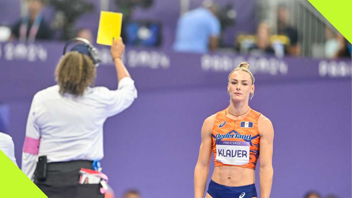 Paris 2024: Reason Dutch athlete was shown big yellow card during Olympics 400m race.