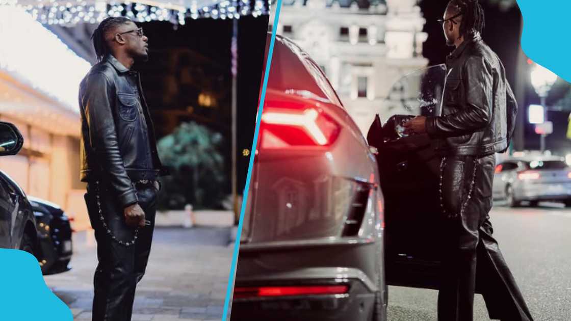 Mohammed Salisu flaunts expensive car. Mohammed Salisu flaunts expensive car.