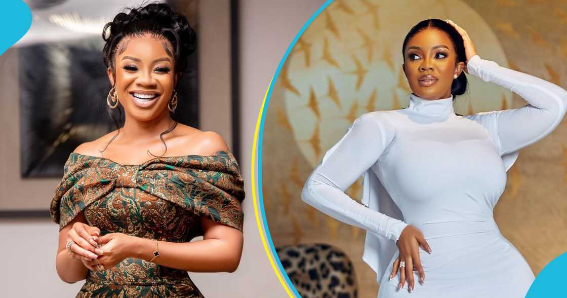 Serwaa Amihere disciplines fan who alleged that she slept with her bosses to make it in the industry Serwaa Amihere disciplines fan who alleged that she slept with her bosses to make it in the industry