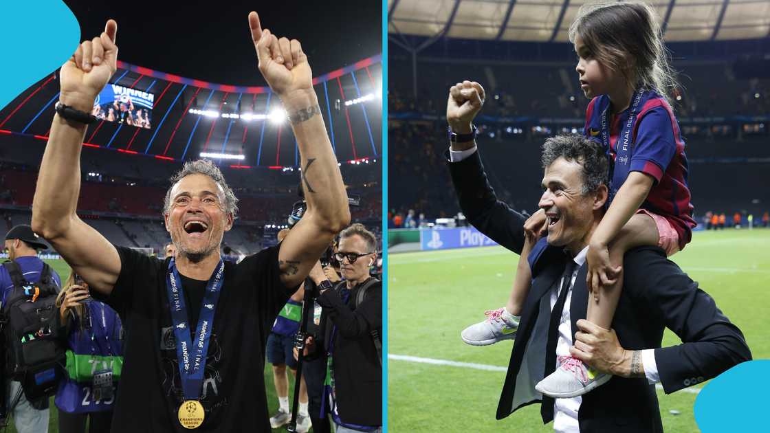 Luis Enrique, Xana, PSG, Champions League, Inter Milan