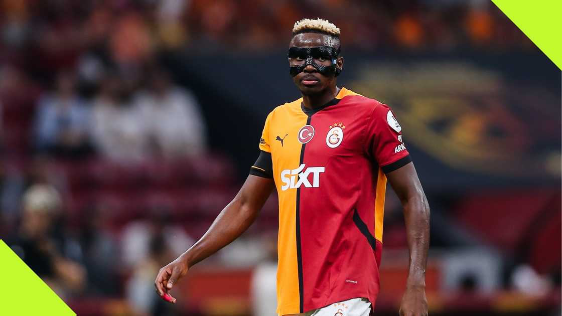 Victor Osimhen in action for Galatasary