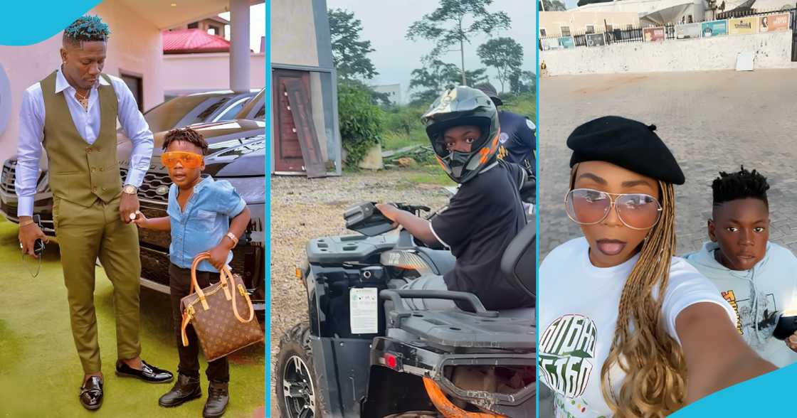 Shatta Michy, Michy, Majesty, Majesty Mensah, Majesty Wale, Majesty rides quad bike, Majesty quad bike, Shatta Wale's son quad bike Shatta Michy, Michy, Majesty, Majesty Mensah, Majesty Wale, Majesty rides quad bike, Majesty quad bike, Shatta Wale's son quad bike