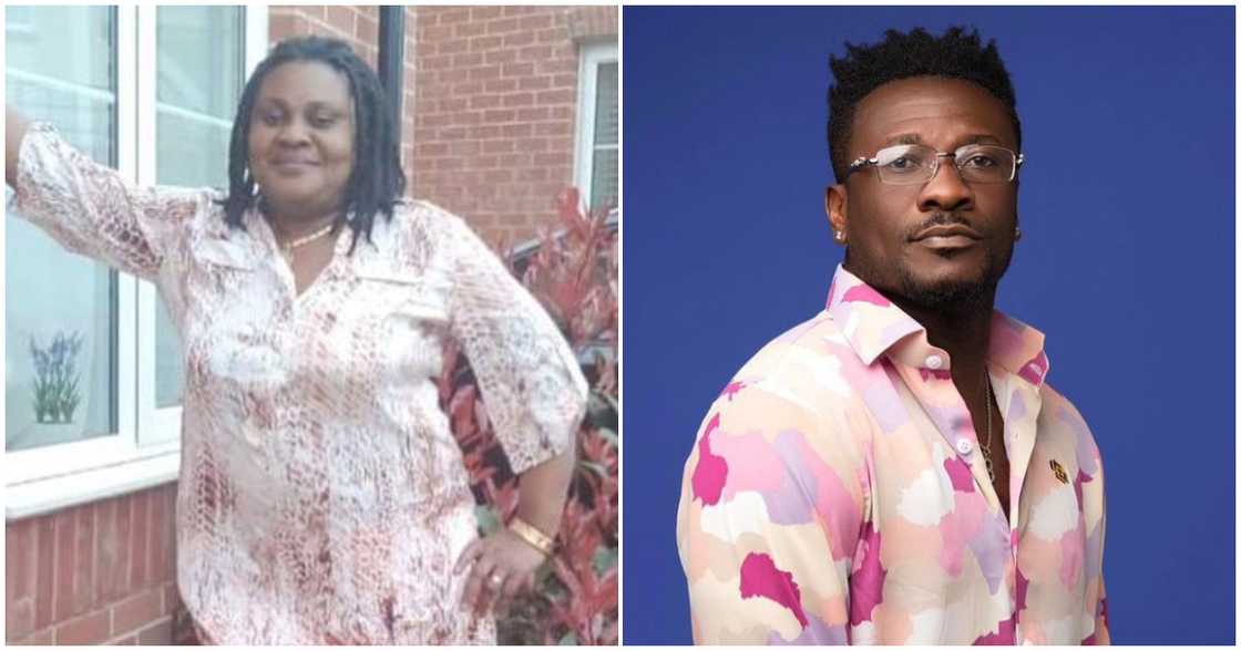 Asamoah Gyan's sister and Asamoah Gyan Asamoah Gyan's sister and Asamoah Gyan