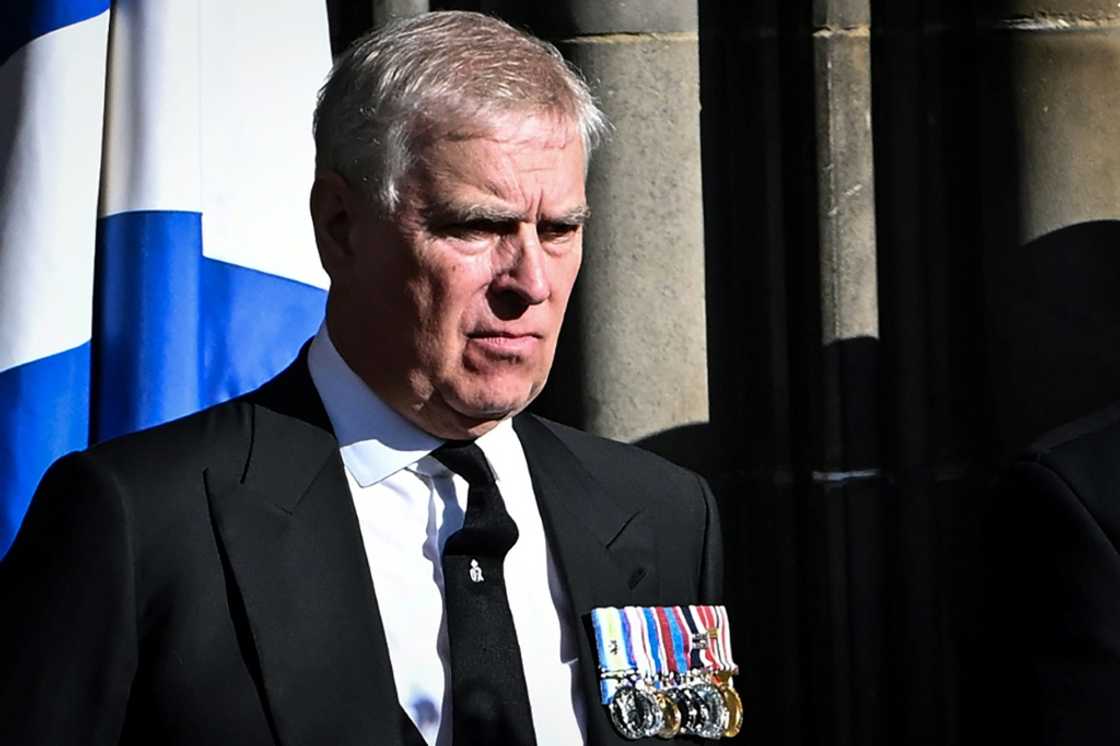 Prince Andrew was heckled in Edinburgh in September as he walked behind his mother's coffin Prince Andrew was heckled in Edinburgh in September as he walked behind his mother's coffin