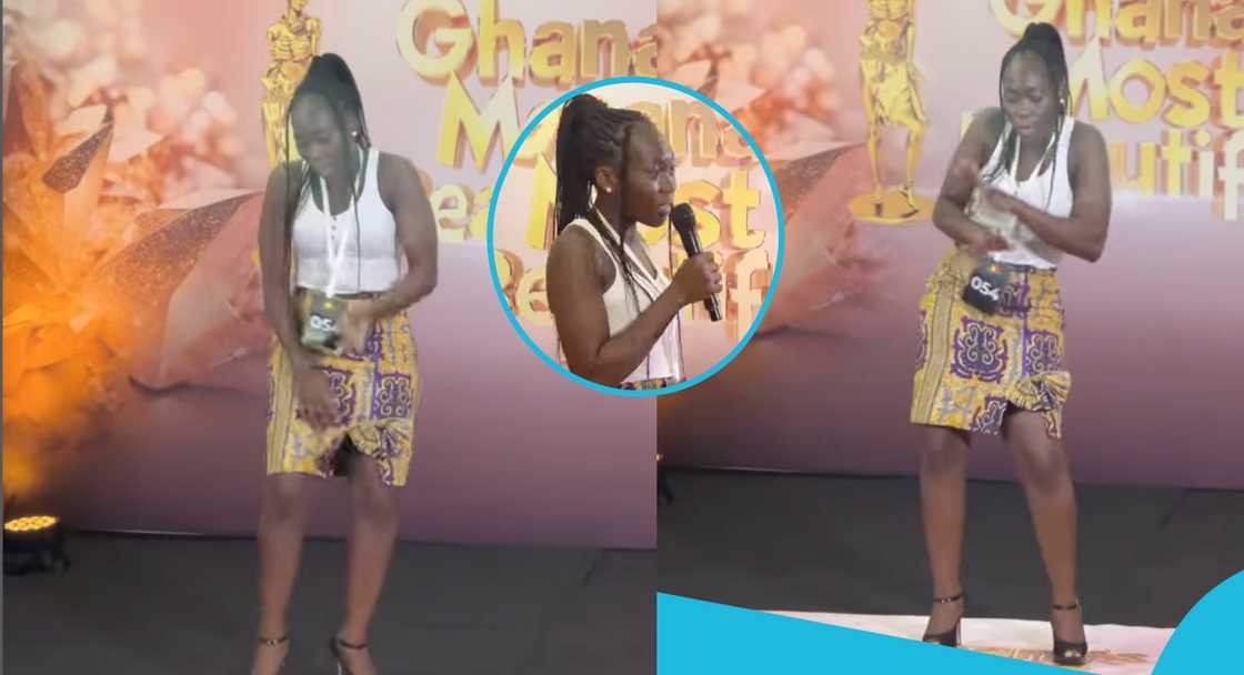 Ghanaian lady Vanessa auditions for GMB 2024 Ghanaian lady Vanessa auditions for GMB 2024