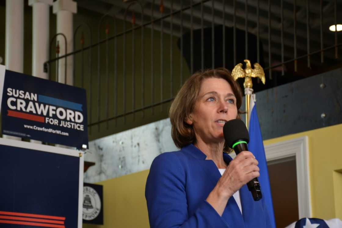 Susan Crawford is the liberal candidate for a seat on the Wisconsin Supreme Court, but tech titan Elon Musk is piling money into the conservative bid to stop her Susan Crawford is the liberal candidate for a seat on the Wisconsin Supreme Court, but tech titan Elon Musk is piling money into the conservative bid to stop her