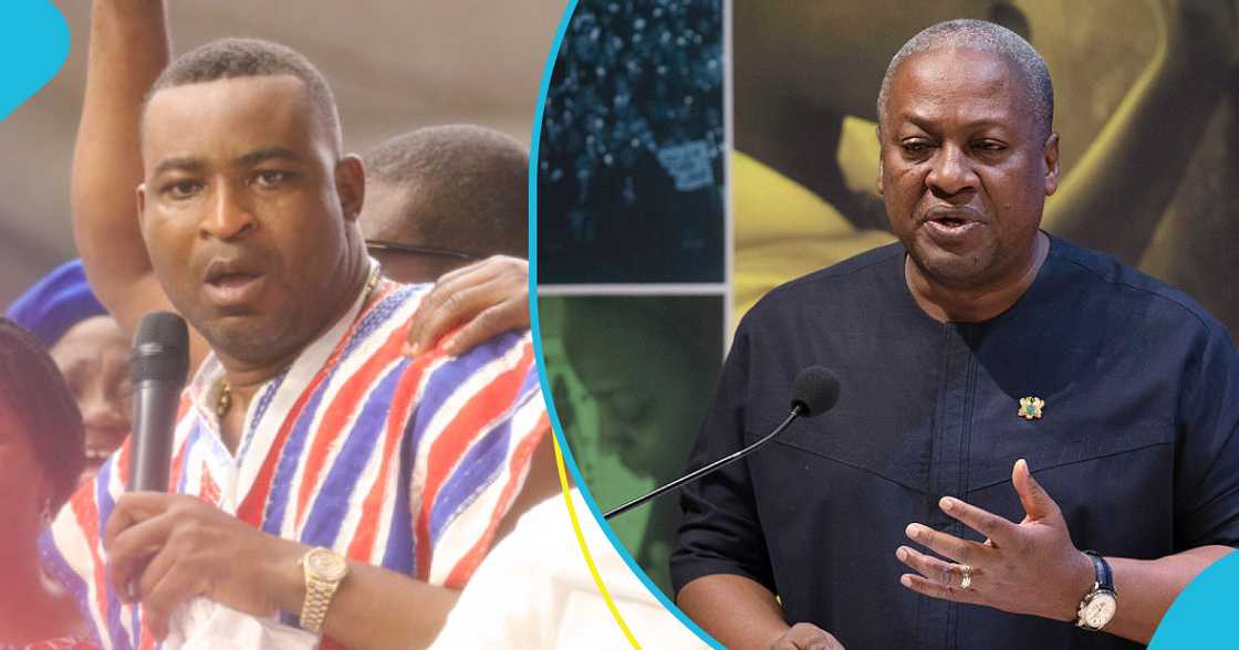 Chairman Wontumi has dared Mahama to stop him from mining in forest reserves