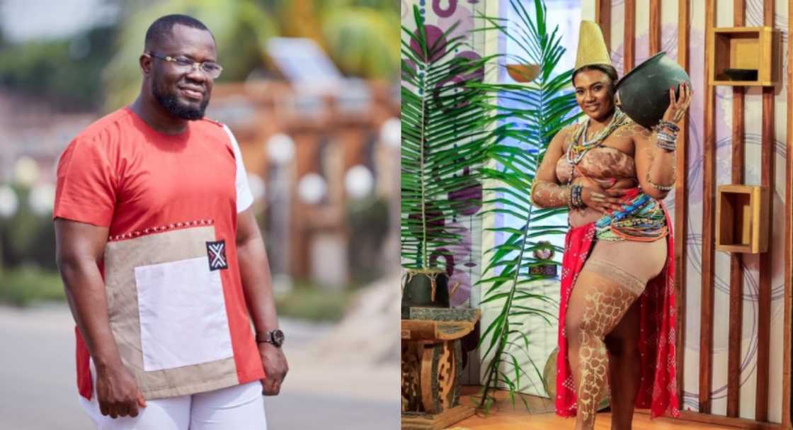 Abena Korkor throws shade after disgracing Giovanni Caleb after sleeping with her Abena Korkor throws shade after disgracing Giovanni Caleb after sleeping with her