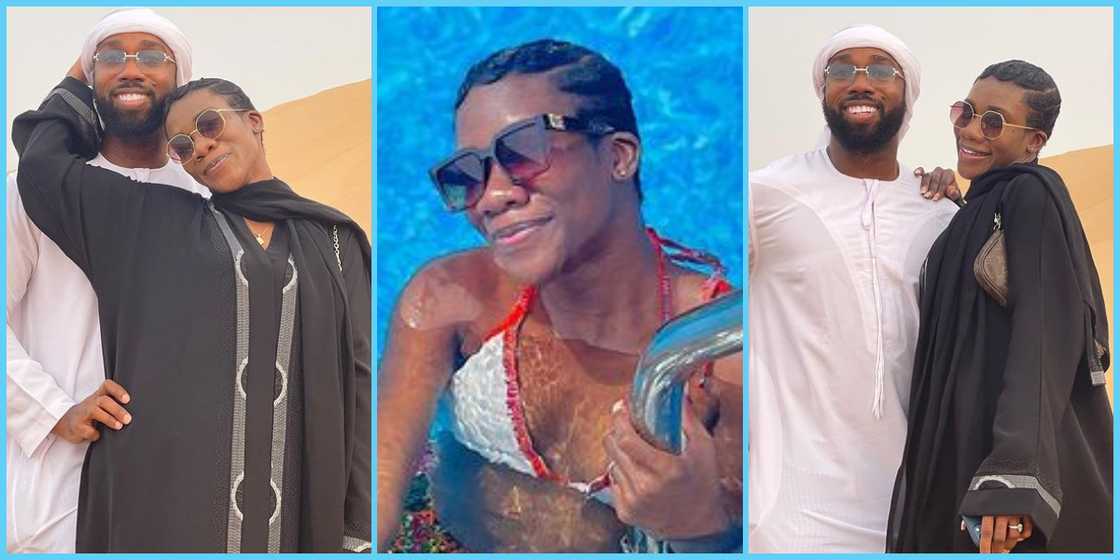 Harold Amenyah and wife Harold Amenyah and wife