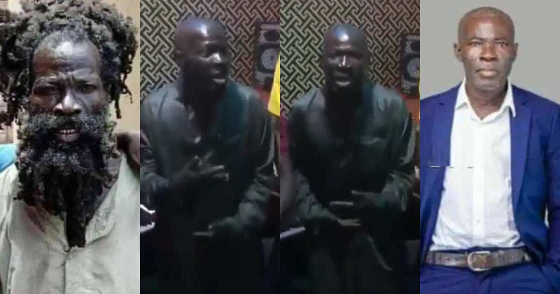Mona Mobl3 spotted rapping like Sarkodie as he storms studio to record song in video Mona Mobl3 spotted rapping like Sarkodie as he storms studio to record song in video