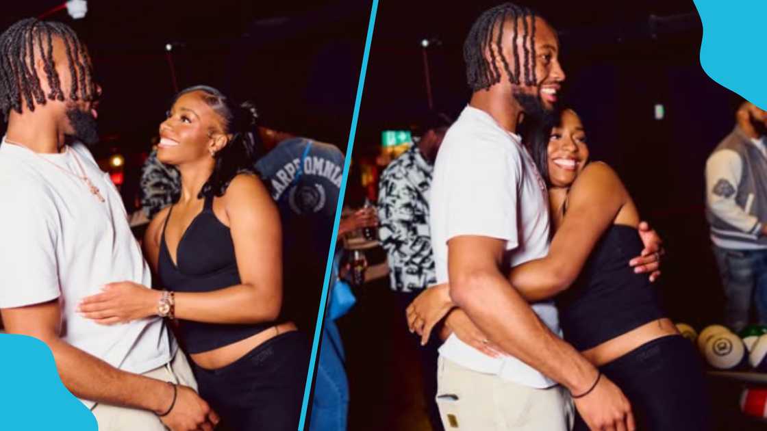 Antoine Semenyo's girlfriend celebrate striker on birthday. Antoine Semenyo's girlfriend celebrate striker on birthday.