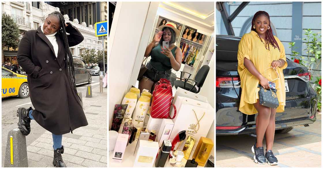 Tracey Boakye Splashes Money at Dolce & Gabbana Store In Turkey