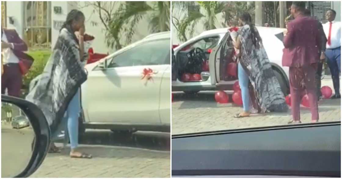 Val's Day car gift Val's Day car gift