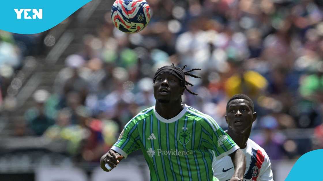 Georgi Minoungou, Seattle Sounders, PSG vs Seattle Sounders, Club World Cup, Georgi Minoungou blind footballer Georgi Minoungou, Seattle Sounders, PSG vs Seattle Sounders, Club World Cup, Georgi Minoungou blind footballer