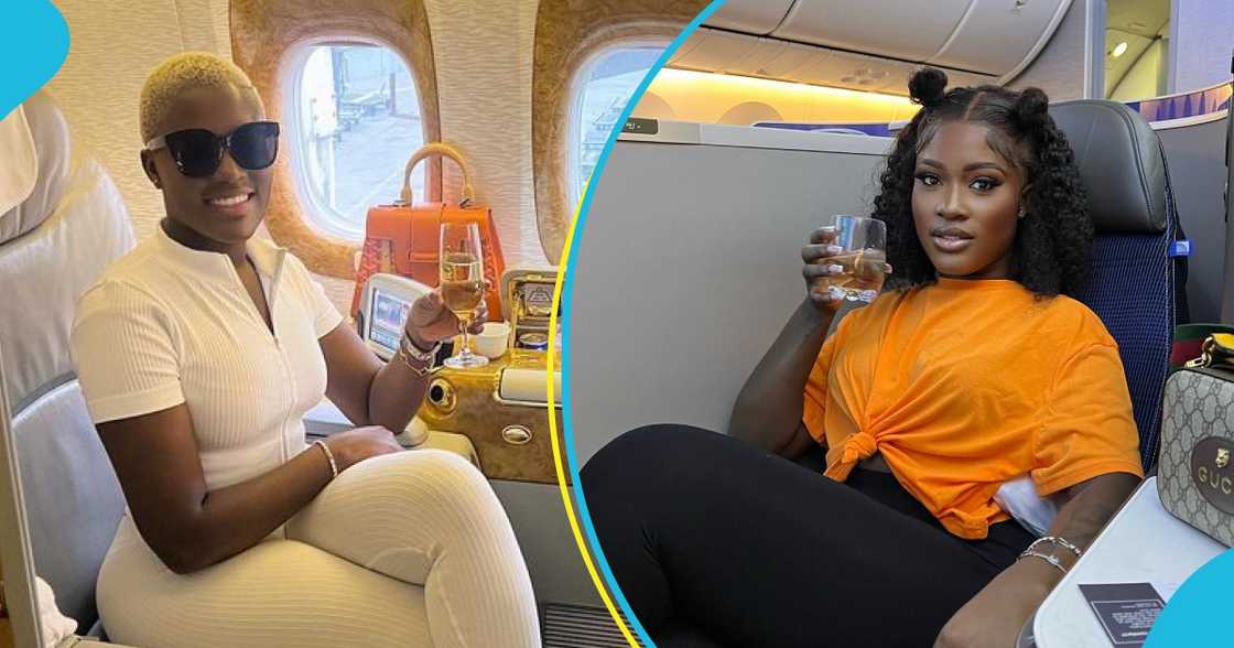 Fella Makafui travelling