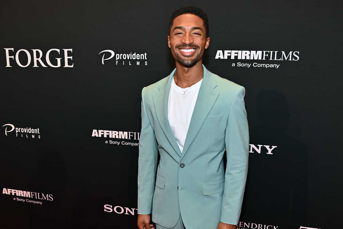 Aspen Kennedy attends the Red Carpet Premiere for Sony Pictures' AFFIRM Films THE FORGE Movie