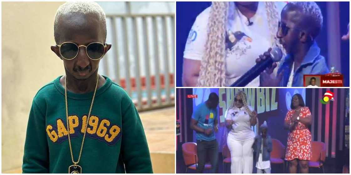 Grand P's performance on Showbiz 360 Grand P's performance on Showbiz 360