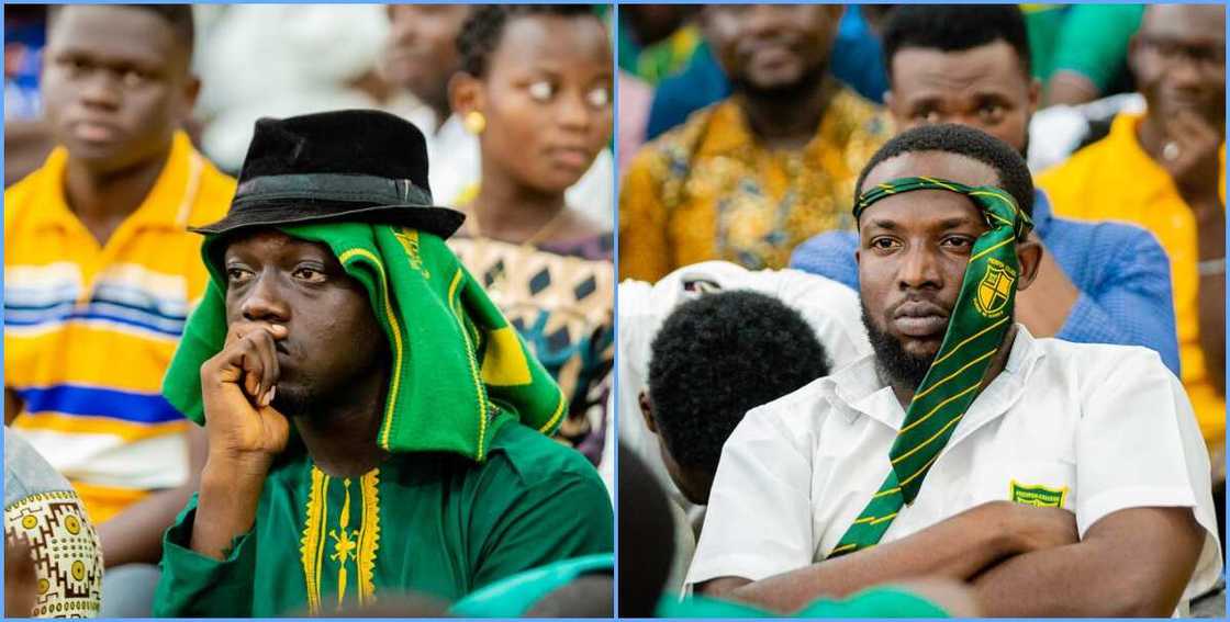 Photos of Prempeh College supporters