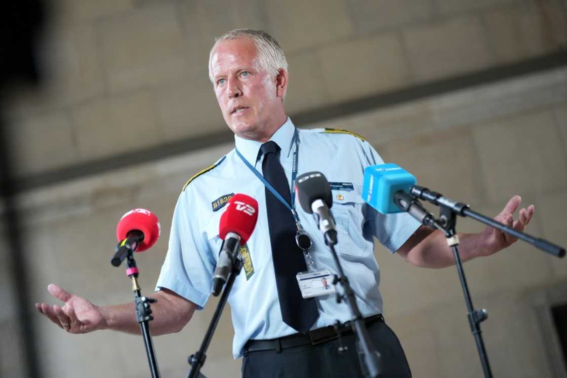 Copenhagen Police Chief Inspector Soren Thomassen said one person had been arrested Copenhagen Police Chief Inspector Soren Thomassen said one person had been arrested