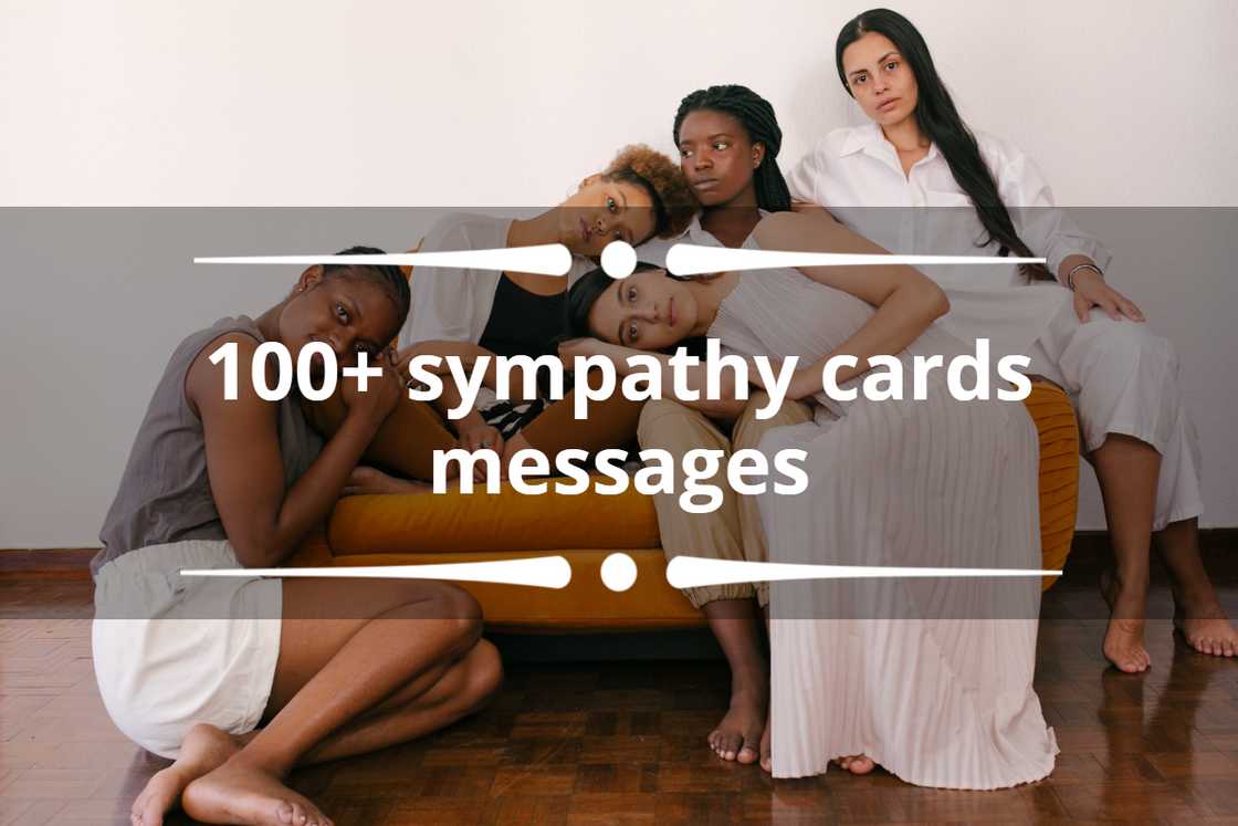 100+ sympathy cards messages