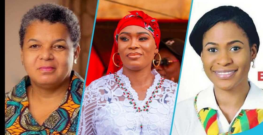Gizella Tetteh-Agbotui, Joana Cudjoe, Ebi Bright, Faustina Elikplim Akurugu, Okunnor Koryoo, 2024 electons Gizella Tetteh-Agbotui, Joana Cudjoe, Ebi Bright, Faustina Elikplim Akurugu, Okunnor Koryoo, 2024 electons