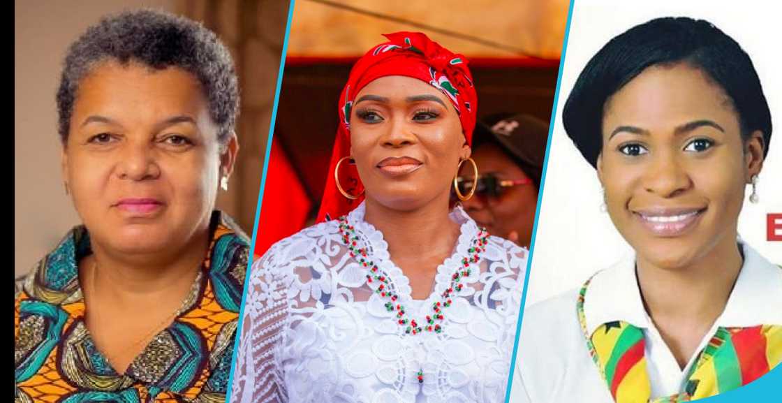 Gizella Tetteh-Agbotui, Joana Cudjoe, Ebi Bright, Faustina Elikplim Akurugu, Okunnor Koryoo, 2024 electons