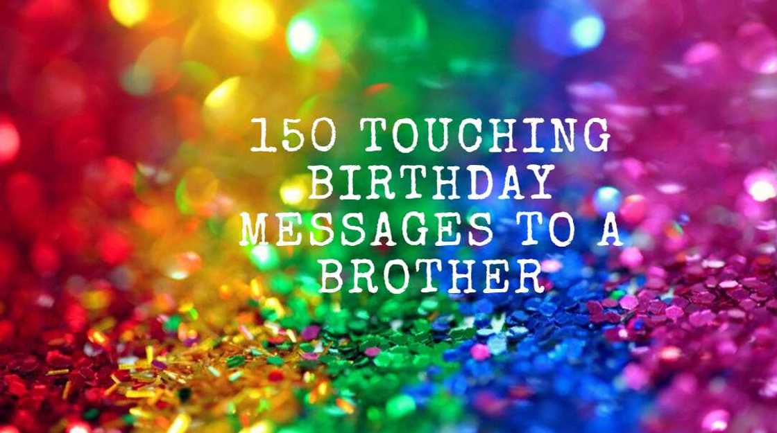 happy birthday message to a brother