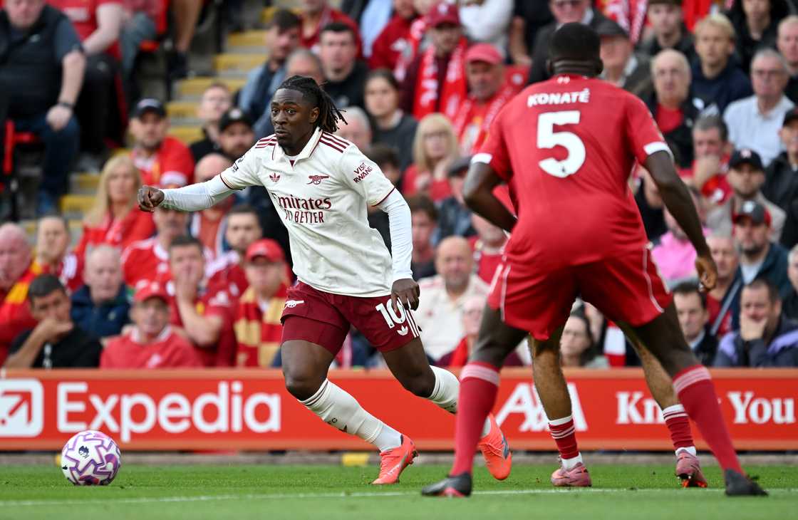 Arsenal fans, Liverpool beat Arsenal, Eberechi Eze, Gabriel Martinelli.