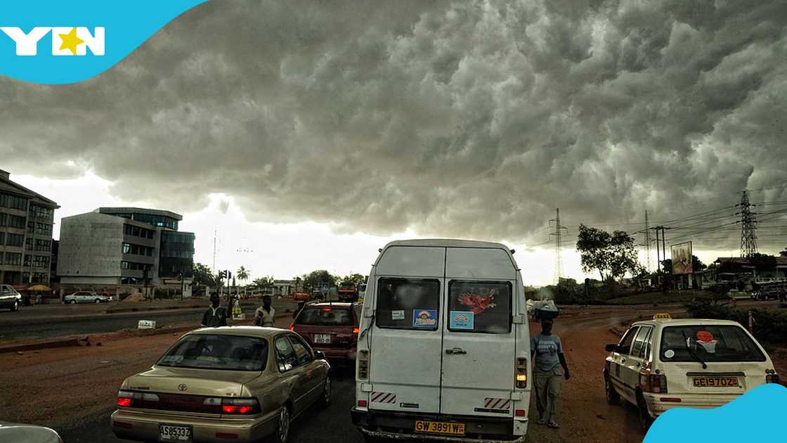 The Ghana Meteorological Agency has announced that most of the country will be cloudy on April 27.