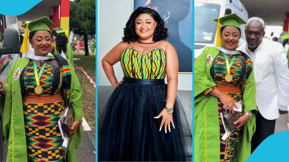 Matilda Asare, Kumawood actress, KNUST, Master's degree, Matilda Asare movies, KNUST graduation Matilda Asare, Kumawood actress, KNUST, Master's degree, Matilda Asare movies, KNUST graduation