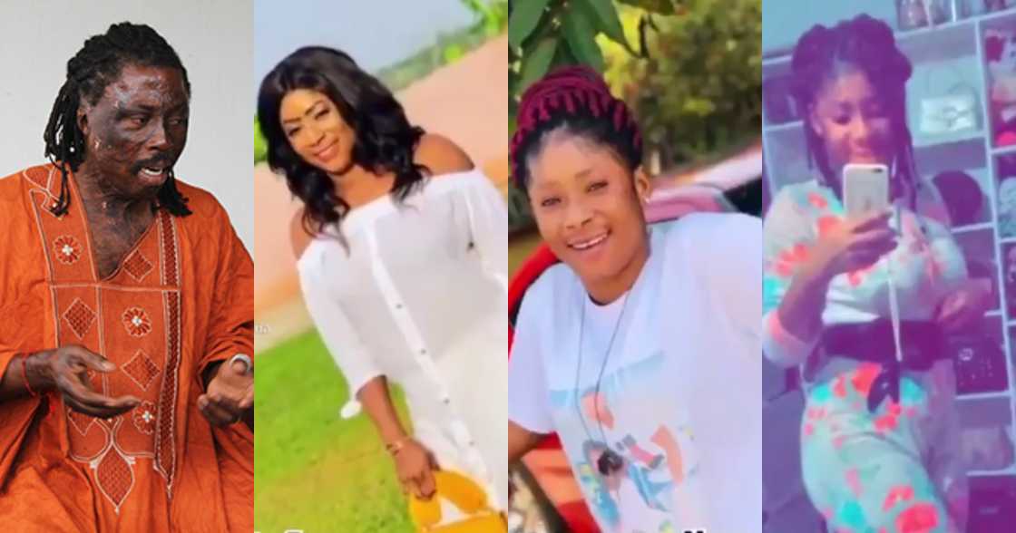 Edina Serwaa: Meet the beautiful girlfriend of traditional priest Kwaku Bonsam Edina Serwaa: Meet the beautiful girlfriend of traditional priest Kwaku Bonsam
