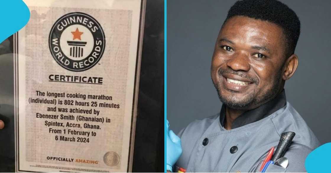 Chef Smith: Guinness World Records clarifies Ghanaian chef's attempt: "He never sent an application" Chef Smith: Guinness World Records clarifies Ghanaian chef's attempt: "He never sent an application"