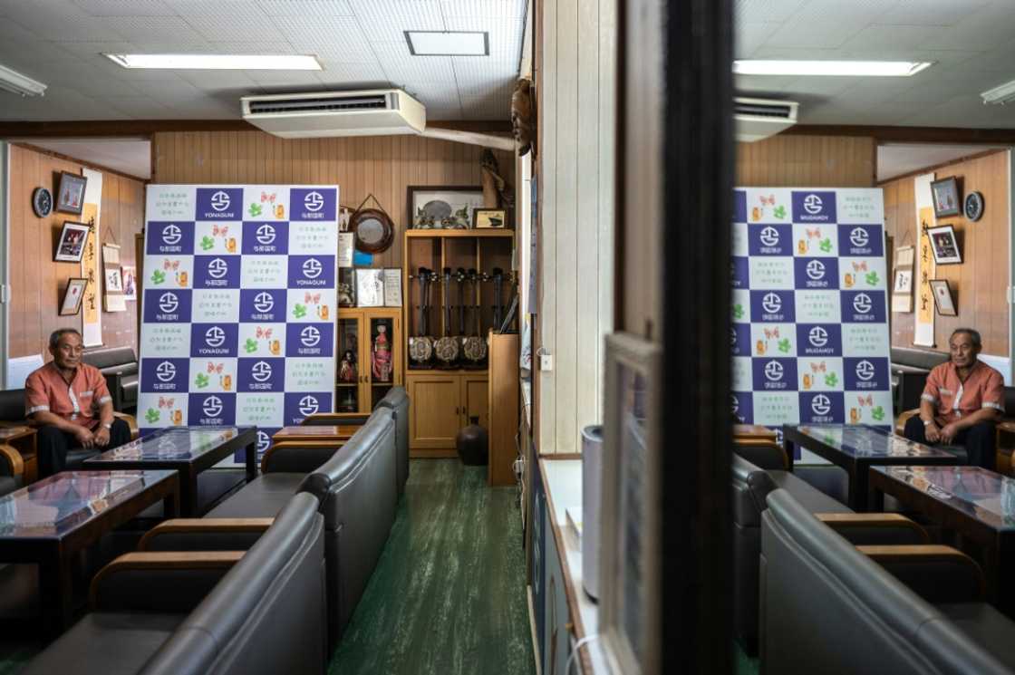 Yonaguni's mayor Kenichi Itokazu says the Japanese military base on the island is necessary for security Yonaguni's mayor Kenichi Itokazu says the Japanese military base on the island is necessary for security