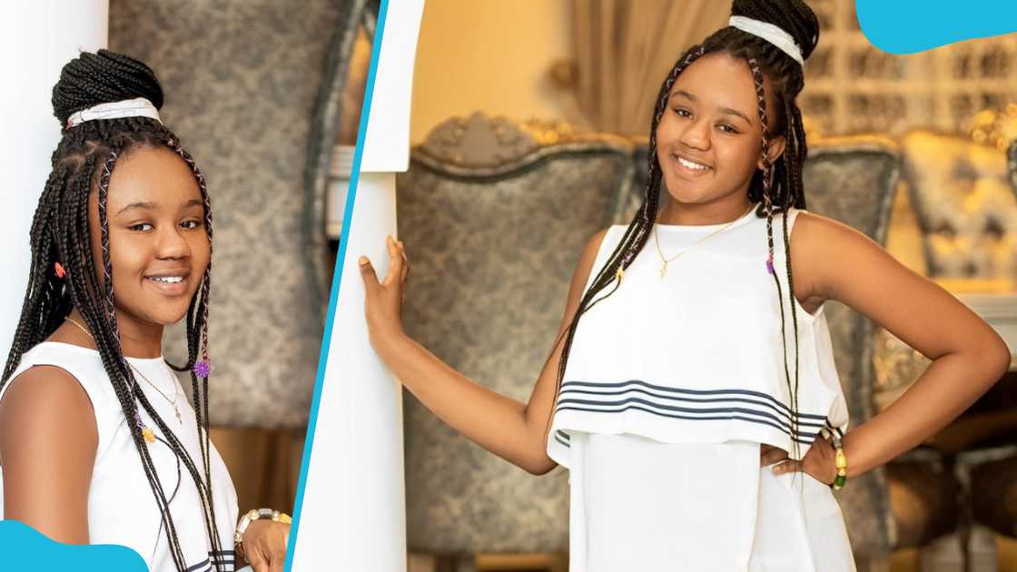 Nikita McBrown side poses for a photo (L). Nikita poses next to a white pillar (R) Nikita McBrown side poses for a photo (L). Nikita poses next to a white pillar (R)