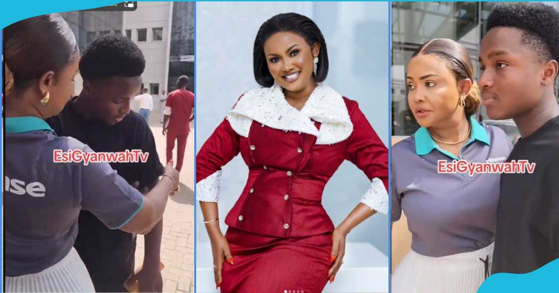 Nana Ama McBrown ans stepson in pics Nana Ama McBrown ans stepson in pics