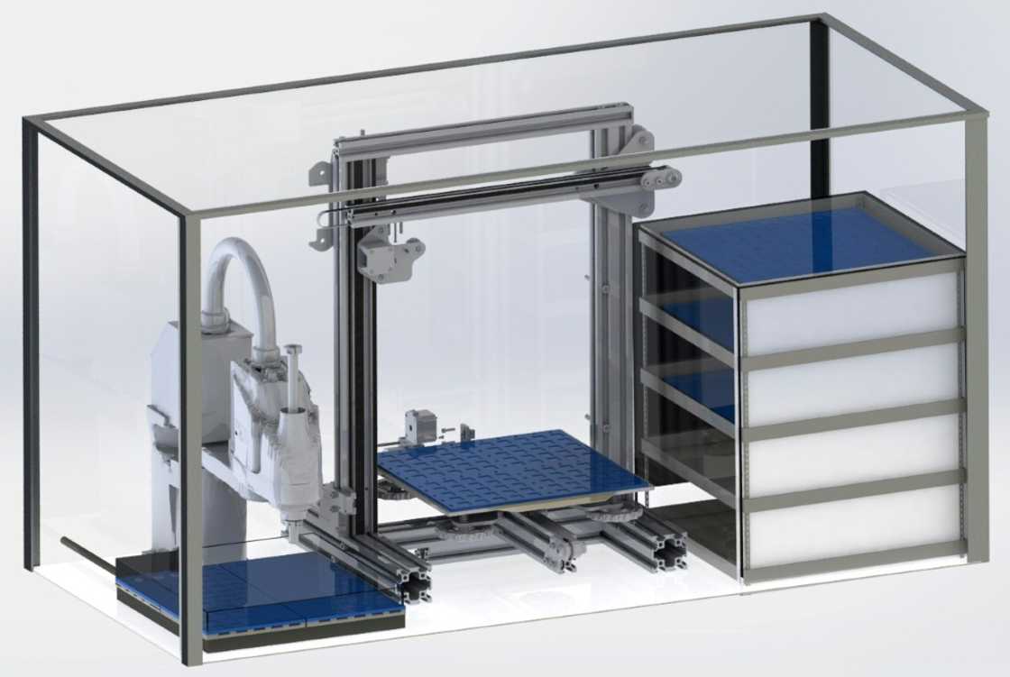 The 'vaccine printer' produces small patches which each contain hundreds of tiny needles The 'vaccine printer' produces small patches which each contain hundreds of tiny needles
