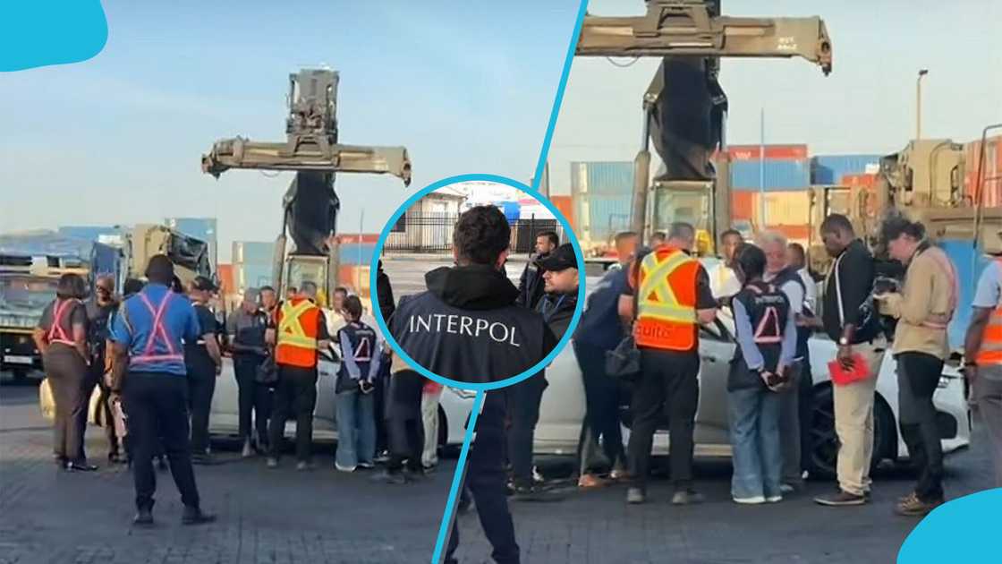 Interpol, Ghana, Accra, Auto Trackwise, TikTok, Tema Port