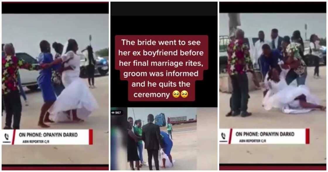 Photos from video of Kasoa wedding that was called off Photos from video of Kasoa wedding that was called off