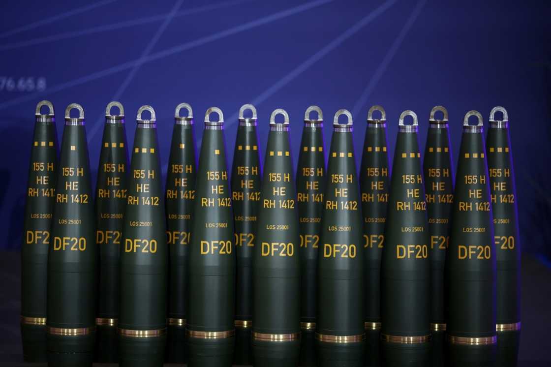 Rheinmetall is ramping up production of artillery ammunition as Europe rearms