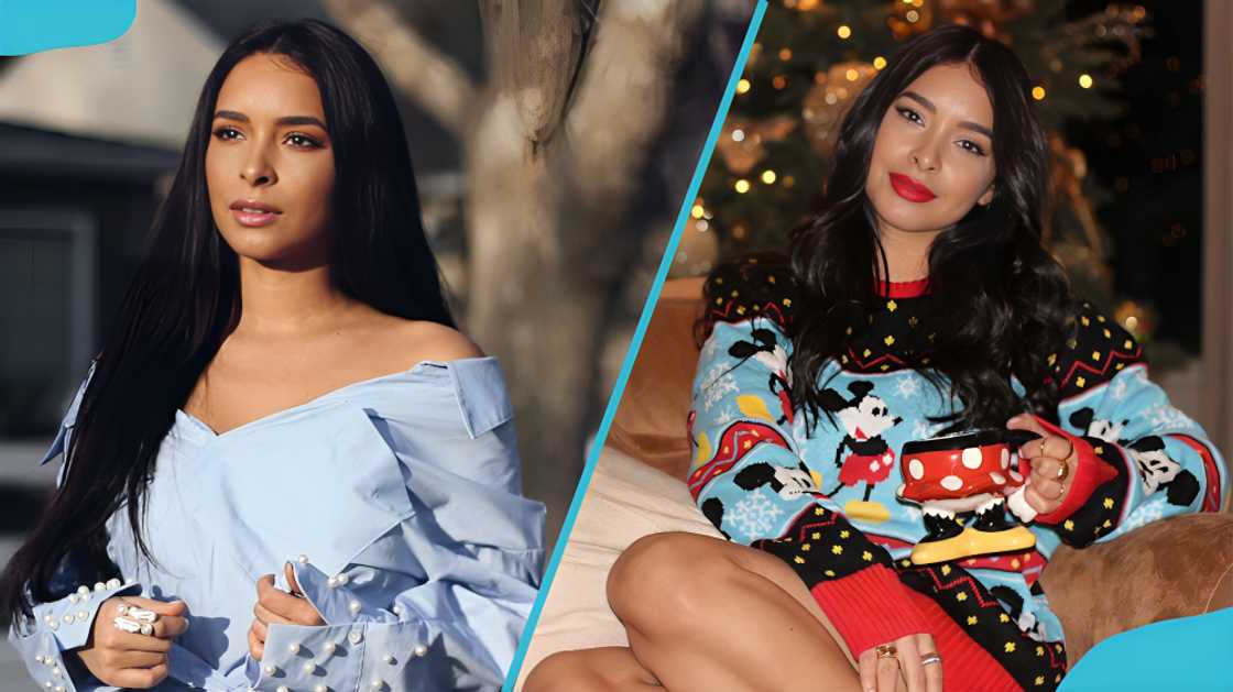 Jessica Caban wearing straight and curly hairstyles Jessica Caban wearing straight and curly hairstyles