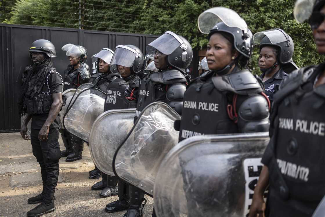 Ghana Police, Police Officer, Ghana security, Police match, Security in Ghana, Police standing. Ghana Police, Police Officer, Ghana security, Police match, Security in Ghana, Police standing.