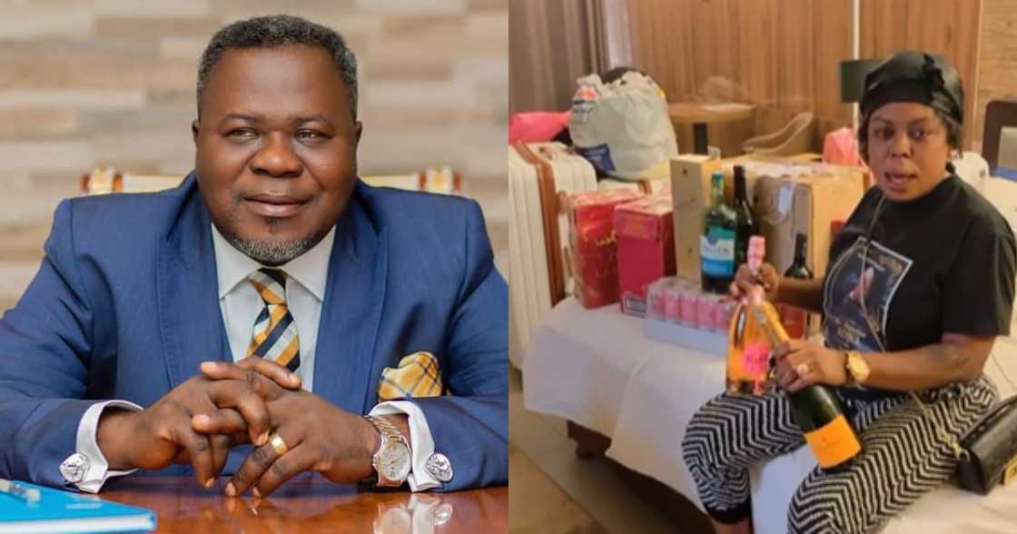 Afia Schwar Opens Her Bedroom As She Pours Father’s Funeral Gifts All Over Her Bed in Video Afia Schwar Opens Her Bedroom As She Pours Father’s Funeral Gifts All Over Her Bed in Video