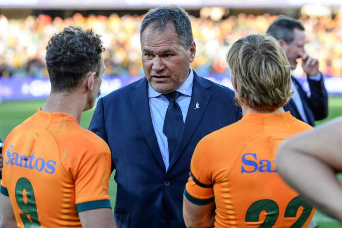 Australian coach Dave Rennie was 'rapt' after they beat South Africa Australian coach Dave Rennie was 'rapt' after they beat South Africa